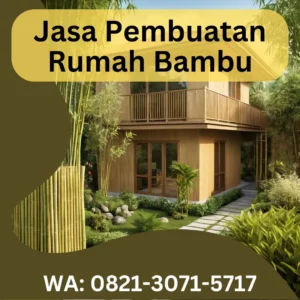 jasa pembuatan rumah bambu