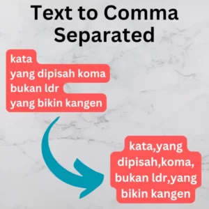 text to comma separated-800px